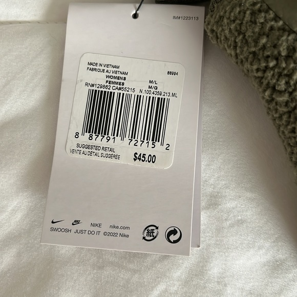 Nike Sherpa Fleece mittens - Picture 2 of 4